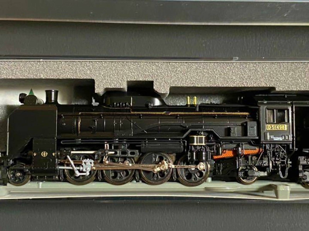 KATO【 2016-1 D51 498 】 KATO N scale D51 498 2016-1 Model Train Steam Locomotive