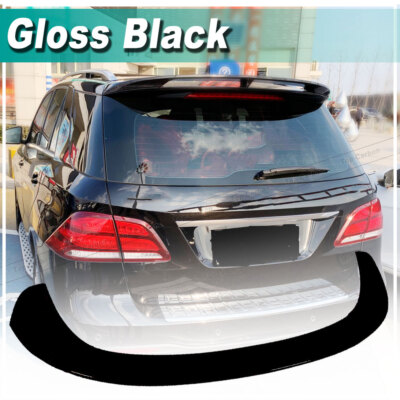 For Benz GLE Class W166 GLE400 GLE43 GLE63AMG Gloss Black Rear Roof Spoiler Wing