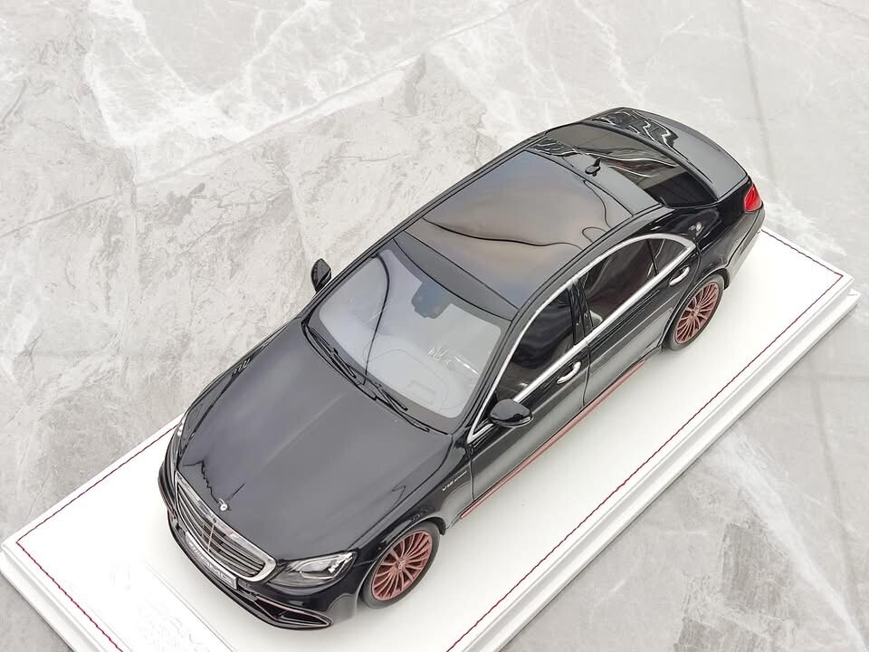 Mercedes-Benz S65 AMG (Black) [Vehicle Art] 1/18 scale | eBay
