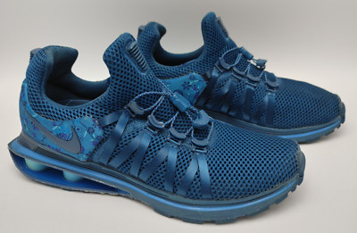 Nike Shox Women's Size 8 Gravity Blue Force Shoes #AQ8554-400 *Please Read
