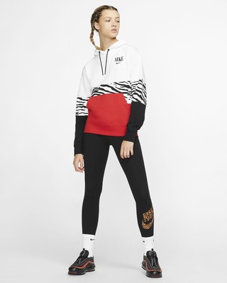 nike white pullover women's