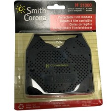 NEW Smith Corona H 21000 2 Pack Correctable Film Ribbons H 21060 Correcting 