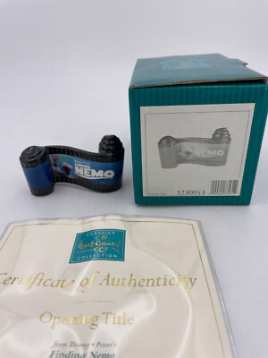 Walt Disney Classics-Finding Nemo Opening Title-New in Box w/COA (3'') #1230053