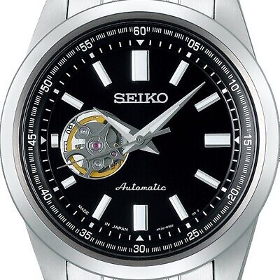SEIKO SCVE053 Black Dial Automatic Mechanical Skeleton Watch SEIKO SCVE053 Black Dial Automatic Mechanical Skeleton Watch