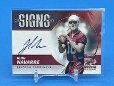 John Navarre - 2004 Bowman Football Signs of the Future RC #SF-JN Auto
