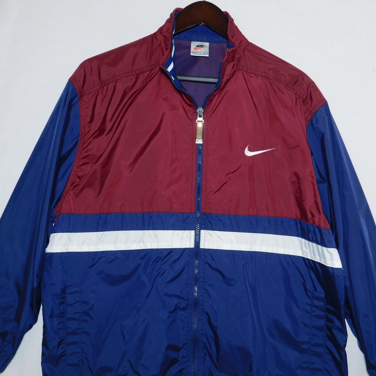 Vintage Original 1990s NIKE Lightweight Zip Up Nylon Jacket Youth