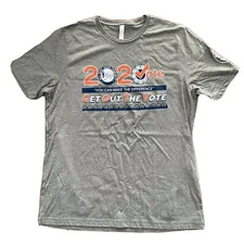 2020 GET OUT THE VOTE T-SHIRT-“You Can Make The Difference”-Gila River-Gray XL