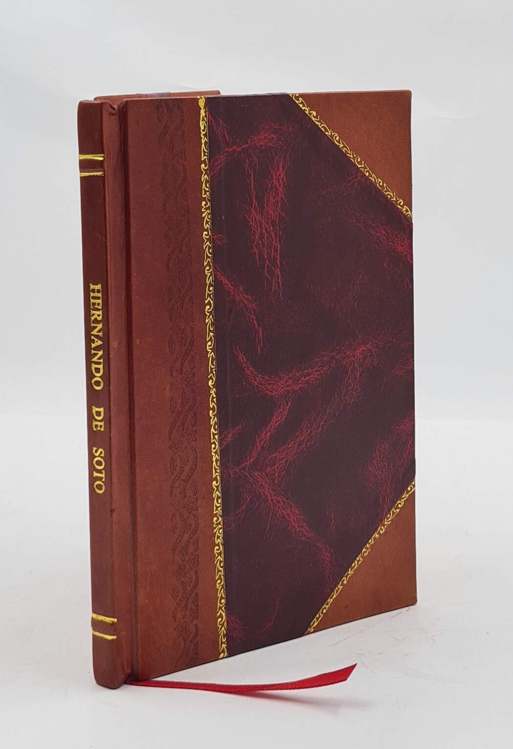 Vintage Leather Bound Hernando De Soto Letter and Escalante Memoir