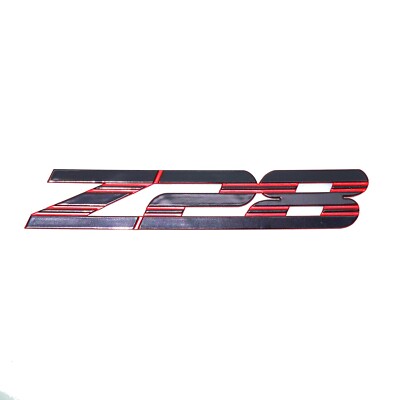 1Pc Black Red For 1993-2002 Z28 Logo Front Fender Side Badge 1Pc Black Red For 1993-2002 Z28 Logo Front Fender Side Badge