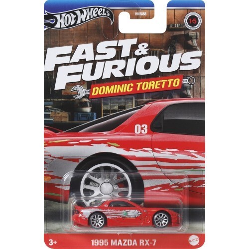ミニカー Hotwheels FAST& FURIOUS MAZDA RX-7 Amazon.com: Hot Wheels Fast & Furious '95 Mazda RX 7 2/6
