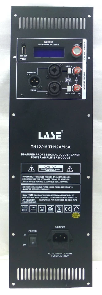 Ersatz Verstärker für Mackie THUMP TH12/15 & TH12A/15A mit DSP