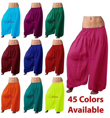 Chiffon Harem Pant Yoga Belly Dance Aladdin Baggy Pantaloons Bombachos Halloween