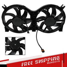 Radiator Dual Cooling Fan For 2013-2019 Pathfinder JX35 Infiniti QX60 NI3115149