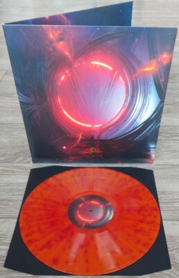 Dynatron   Origins LP (Orange and Red Splatter ltd.250)-Dan Terminus-Perturbator