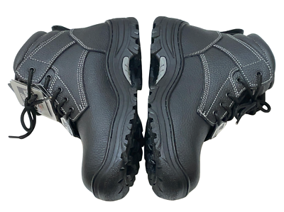 SKECHERS Steel Toe Work Boots Men 9 Construction Leather  display picture 2