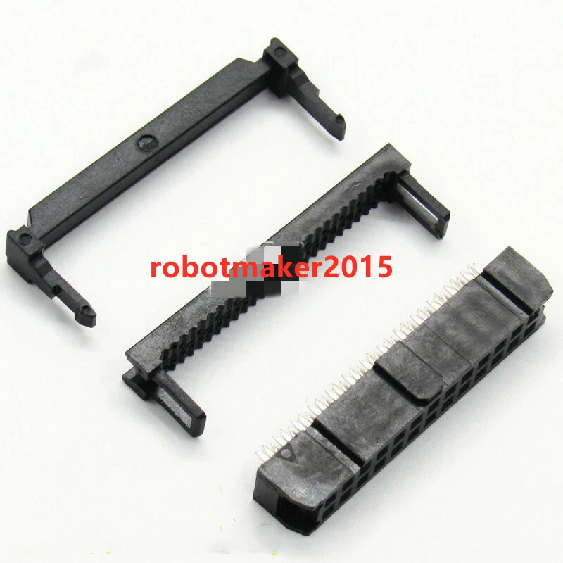 10PCS FC-8/10/12/14/16/20/24/26/30/34/40PIN FEMALE HEADER IDC SOCKET CONNECTOR - Image 2 of 3