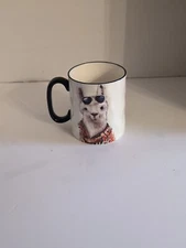 Signature Housewares Hipster Animal Mug Llama Coffee Tea 14 oz