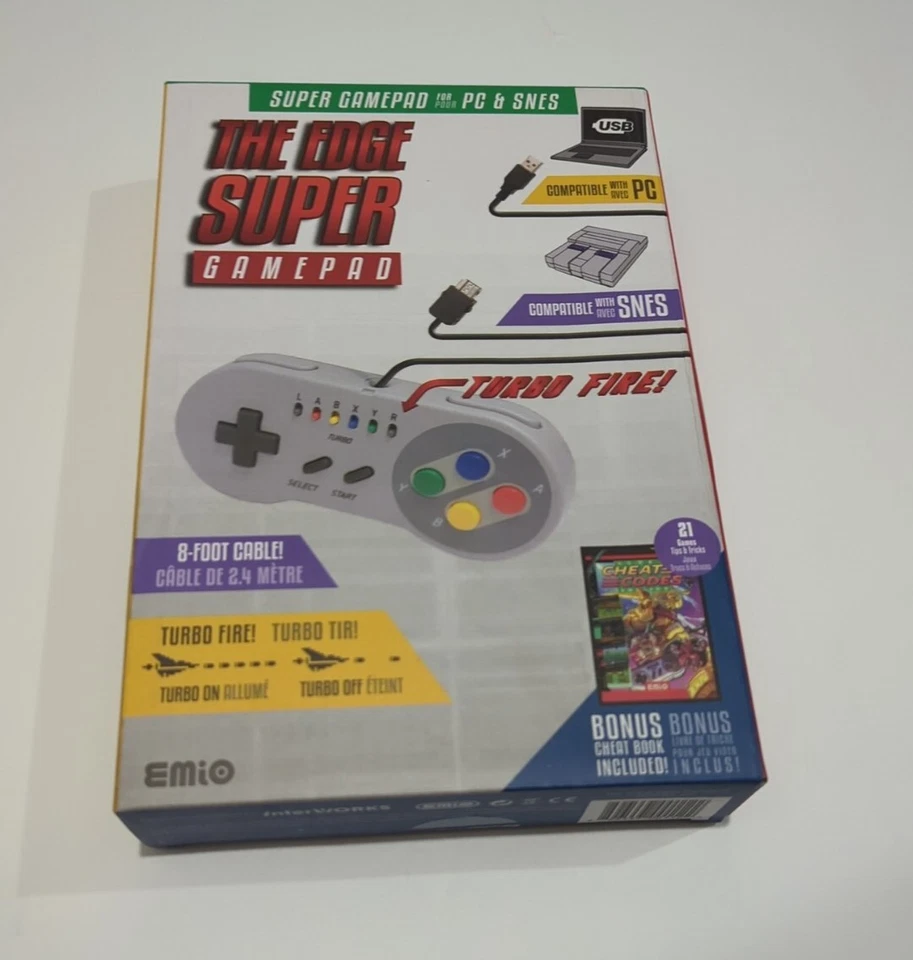 Emio Super Gamepad for SNES Classic Edition, NES Classic Edition & PC - Image 3 of 4