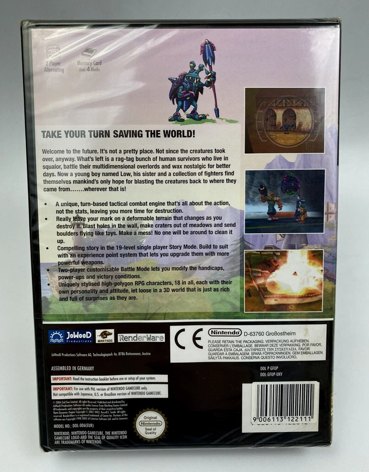 Nintendo Gamecube Future Tactics ( 2004 ) UK Pal, Brand New & Factory Sealed - Image 2 of 4