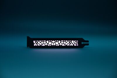 RGB Slotcover | Slotblende | Organic | BLACK / SCHWARZ