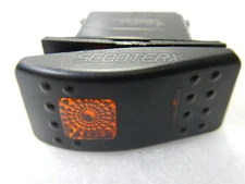 3 Way Position Orange Waterproof Rocker Switch 12V 20 Amp 6 Pin UTV 