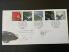 Great Britain 1996 #1703-1707 Classic British Sports Cars - FDC