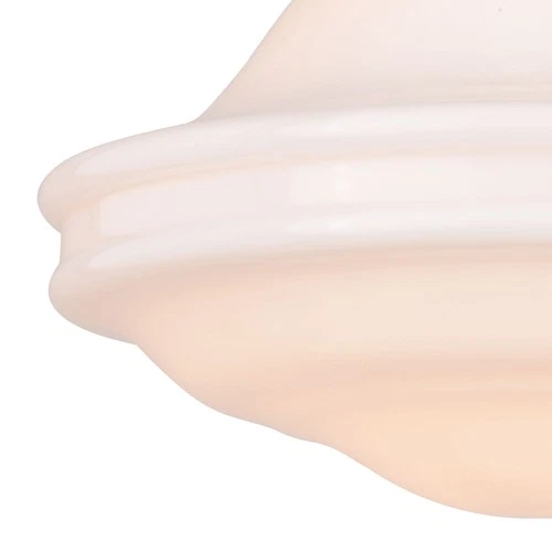 Vaxcel Lighting C0176 Huntley 1 Light 12"W Semi-Flush Ceiling - Brass - Picture 4 of 12