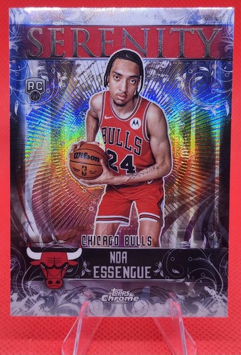2025 Topps Chrome Noa Essengue Base (RAW)