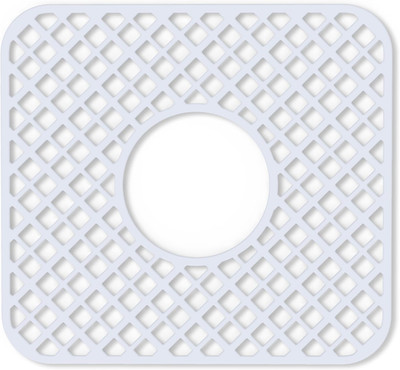 BEHOK 2 Pack Silicone Sink Protector for Kitchen Sink, Trellis Pattern 12 x 1...