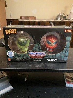 Funko Dorbz Masters of The Universe Moss Man & Beast Man Flocked Exclusive /3000