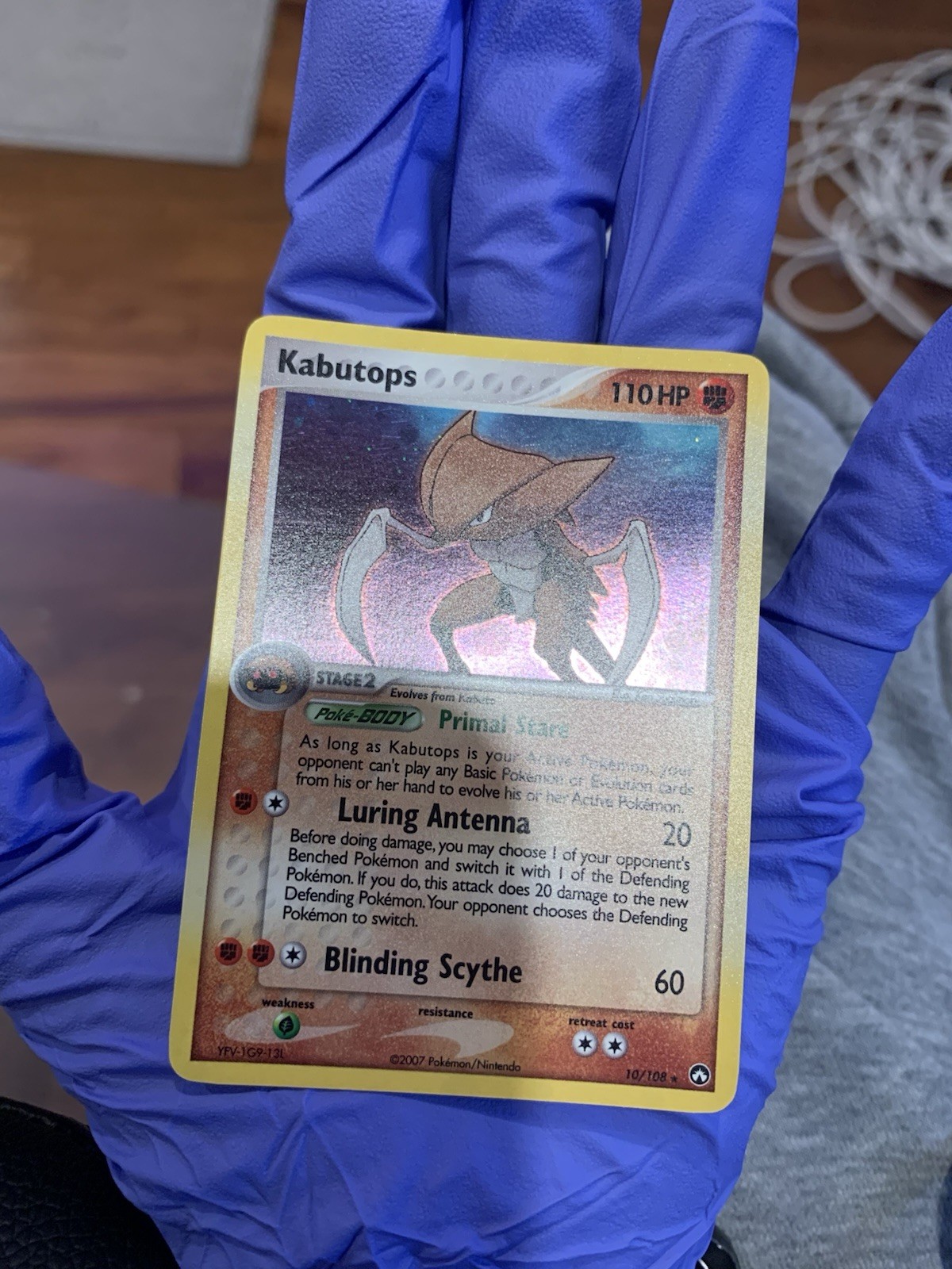Kabutops 2007 EX: Power Keepers #010/108 Holo Price Guide - Sports