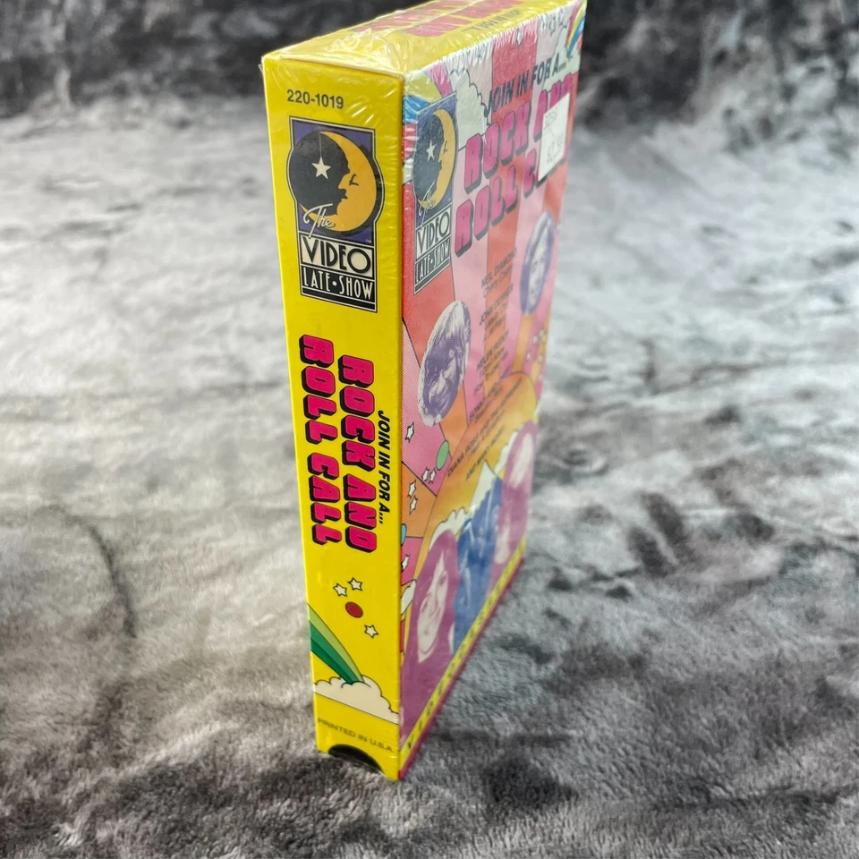 Rock And Roll Call VHS 1986 The Video Late Show Rare Classic Music Film Sealed - Image 2 of 4