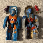 Vintage 1986 MOTU Masters of the Universe Rokkon Stonedar Figures Complete Set