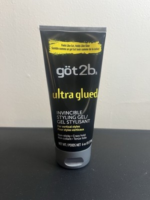 Got2b Ultra Glued Invincible Styling Hair Gel, 6 Oz