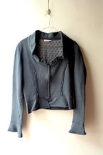 373 MAX Co. Tricot blue knit jacket size S