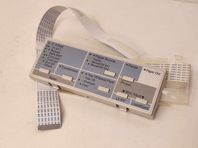 1x EPSON LQ 680 PRO Ersatzteil Bedienung Panel Bedienpanel Steuerung