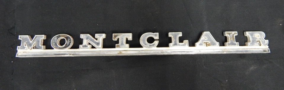 Ford Mercury Montclair 1966 vintage metal cromo emblema C 6 MB 63291A 36-A Foto 3 de 4