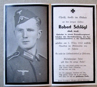 1943 death card