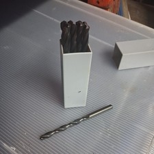 Image of DORMER 1/4  HSS  Drill Bits made in England , ex MOD stock pack of 10