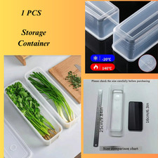 Lock n Lock Bacon Box Rectangular Storage Container With Freshness Tray Reusable
