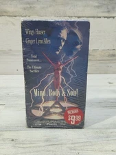 Mind, Body & Soul VHS 1992 AIP Satanic Cult Horror Movie Wings Hauser Rare