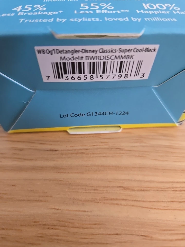 Cepillo Húmedo Desenredante Original Disney Cepillo de Pelo Edición Limitada Mickey & Minni Foto 4 de 4