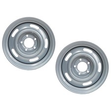 Gm Rally Truck Wheel Set 5 On 5 Inch Bolt Pattern 15x7 Silver Gm Rally Truck Wheel Set 5 On 5 Inch Bolt Pattern 15x7 Silver