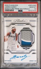 2022 Flawless Jaden Hardy RC Patch Auto /25 PSA 10 Gem Mint!