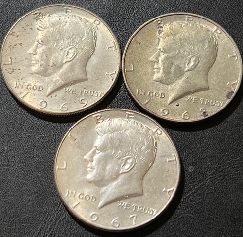 1969 Set Di Prova USA Con 40% Argento Mezzo Dollaro In Scatola - Foto 4
