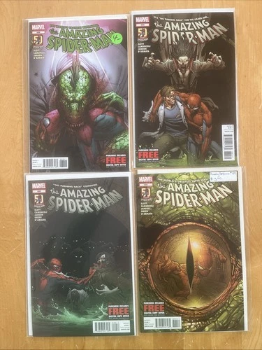 AMAZING SPIDER-MAN #688 689 690 691 (MARVEL 2012) NM NM+ LOT NO TURNING BACK SET