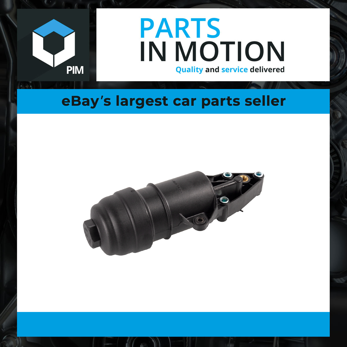 Oil Filter Housing fits AUDI Q5 8RB 3.0 3.2 08 to 17 Blue Print 06E115405A New - Image 2
