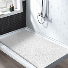 Shower Mat Non Slip: 47.2 x 31.5 Inch Extra Large Shower Mats for Inside Show...
