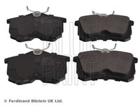 Bremsbelagsatz, Scheibenbremse Hinten Blue Print ADH24257 FüR Honda