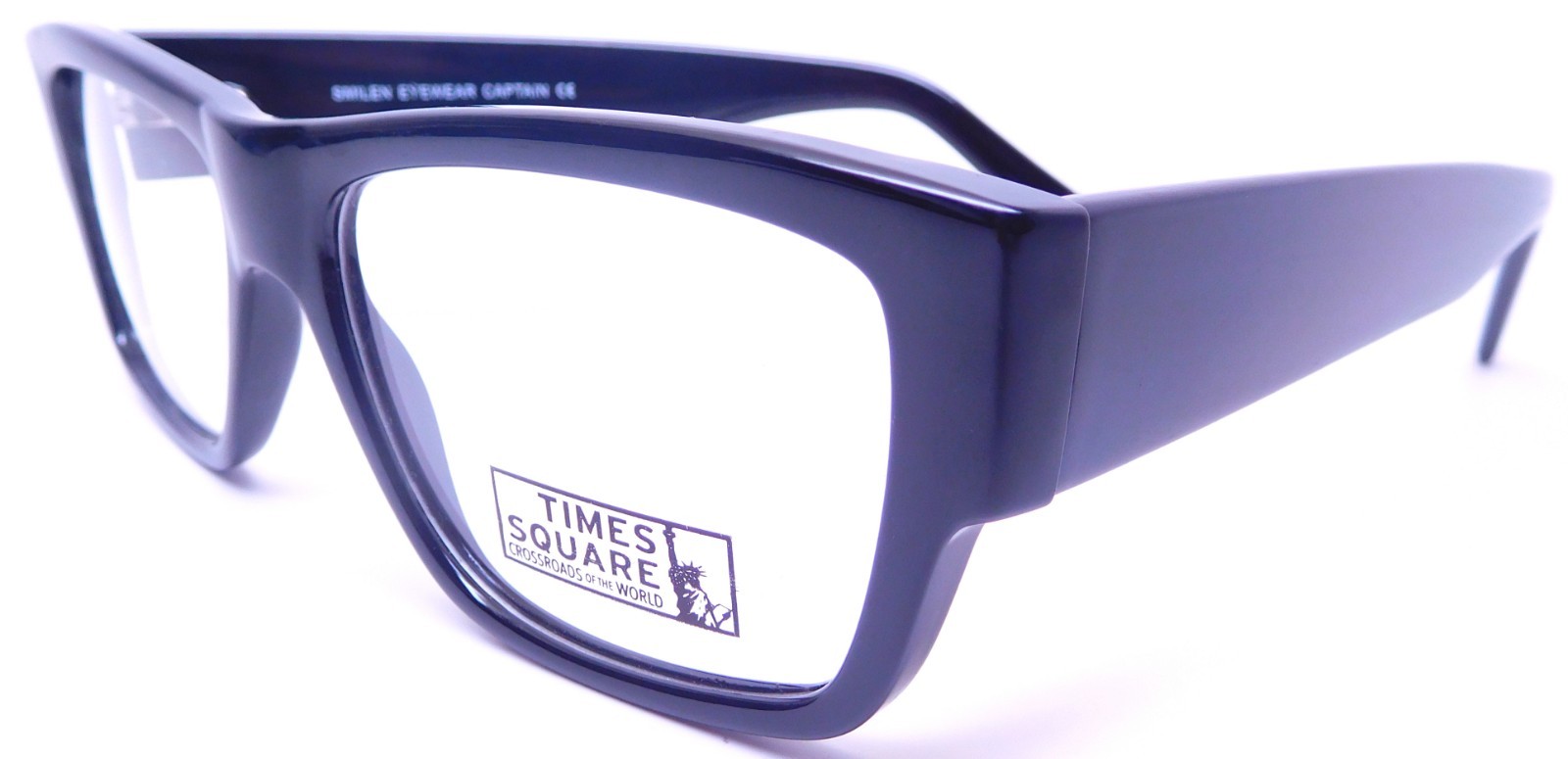 Smilen Captain Eyeglasses, Color - Black